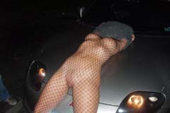 Horny Slut Fingered By Guys At Car Parking