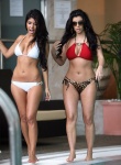 Kim Kardashianâ€™s  whore Ass Crack In A Bikini