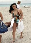 Slutty Kim Kardashian At Miami Beach In Bikini