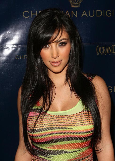 Kim Kardashian's Whore Cleavage
